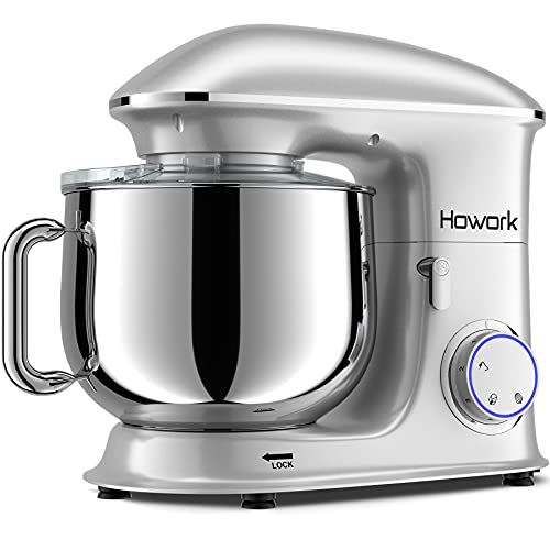 Electric Kitchen Mixer With Dough Hook, Beater & Egg Whisk, Dishwasher Safe