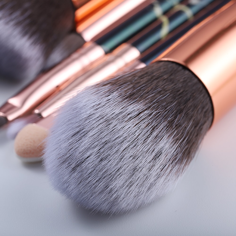 FLD5/15Pcs Makeup Brushes Tool Set Cosmetic Powder Eye Shadow Foundation Blush Blending Beauty Make Up Brush Maquiagem