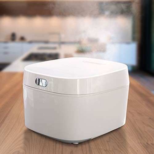Rice Cooker and Warmer, 1 L, 5 cups of rice, Non-Coating inner pot, Efficient