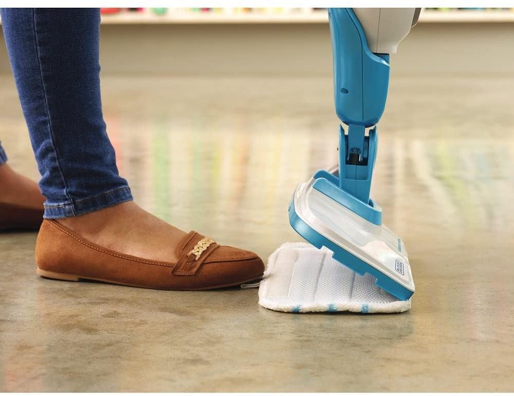 7-In 1 BLACK+DECKER Steam Mop with SteamGlove Handheld Steamer