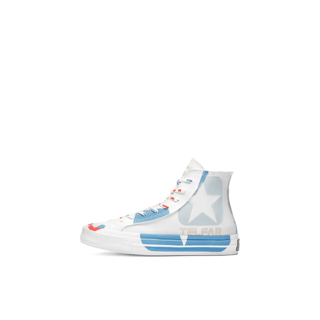 Converse x Telfar Chuck 70 - Red/Blue