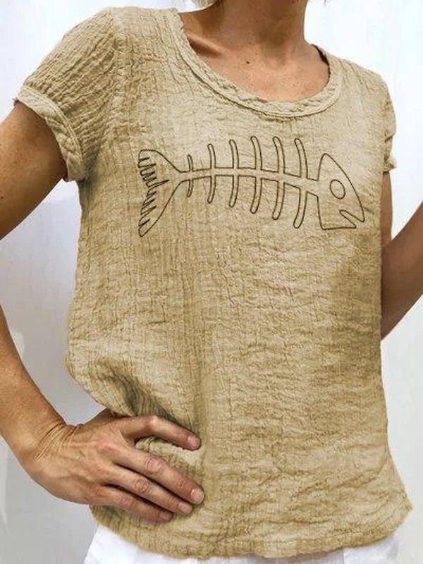 Casual Short Sleeve Shirts & Tops