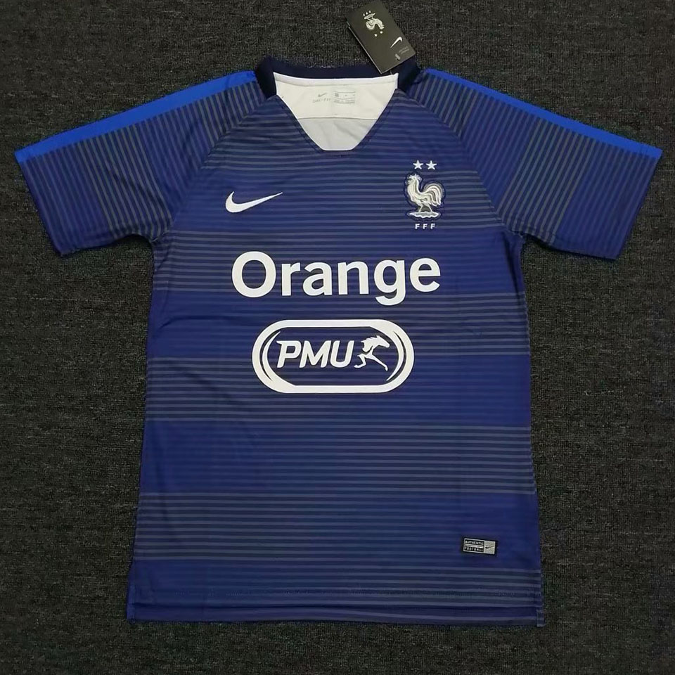2019 2 Star France Blue Training Short Jersey