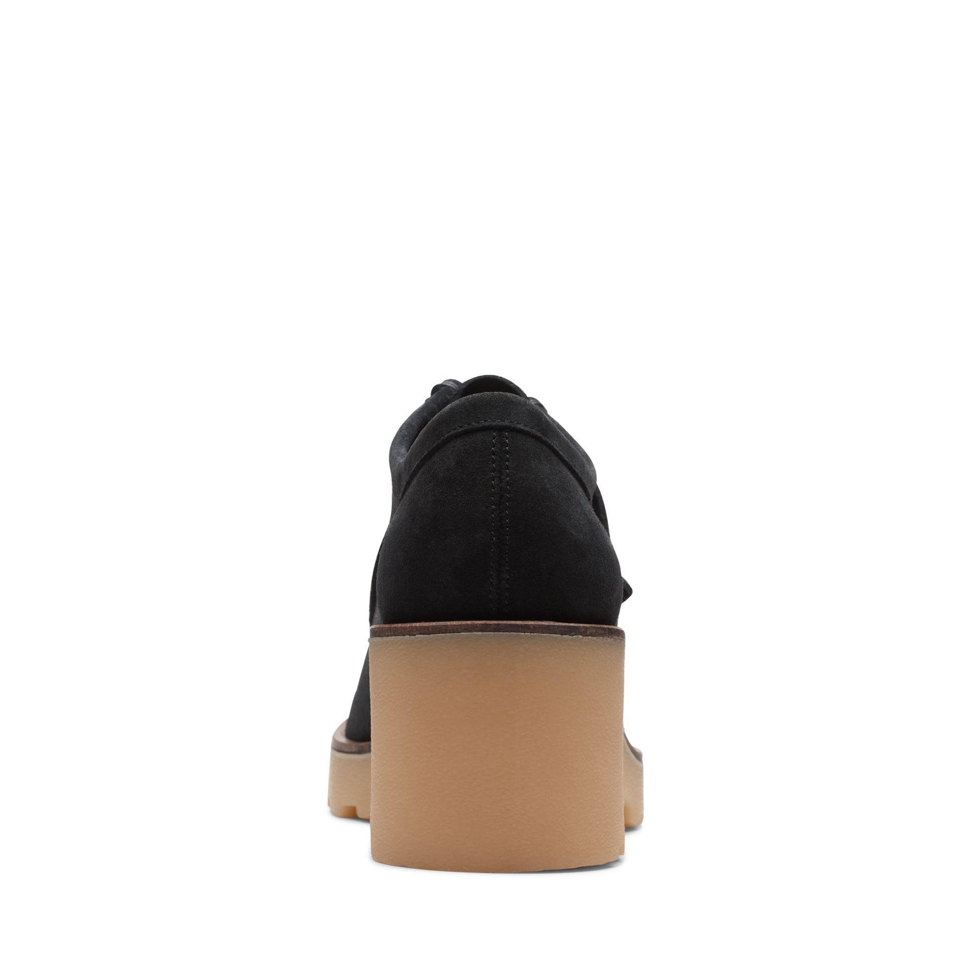 Women Wallabee Block Black Sde