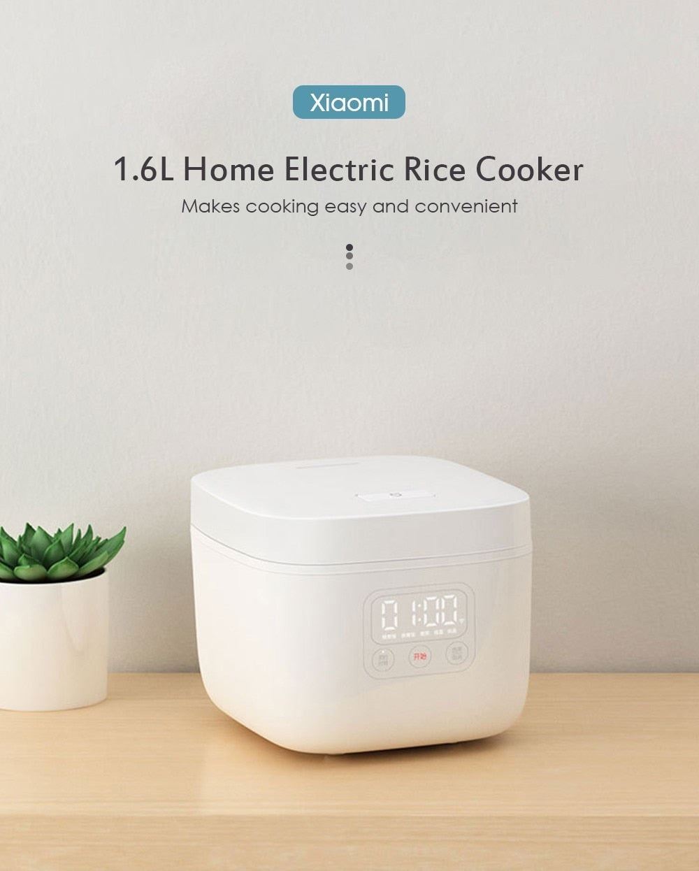 Mini Electric Rice Cooker Intelligent Automatic household Kitchen Cooker 1-2 people
