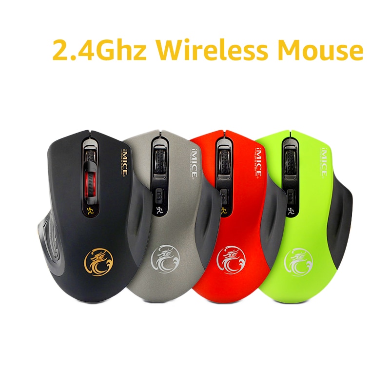 imice USB Wireless mouse 2000DPI Adjustable USB 3.0 Receiver Optical Computer Mouse 2.4GHz Ergonomic Mice For Laptop PC Mouse