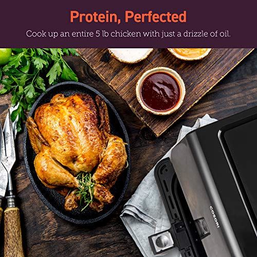 12-in-1 Large XL Air Fryer Oven with Upgrade Customizable 10 Presets