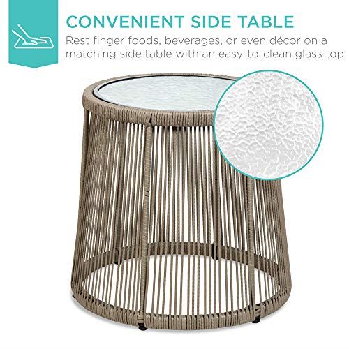 3-Piece Patio Conversation Bistro Set �C Tan