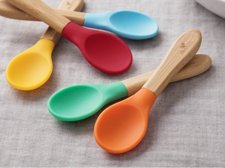 Bamboo Baby Spoons - 5 Pack