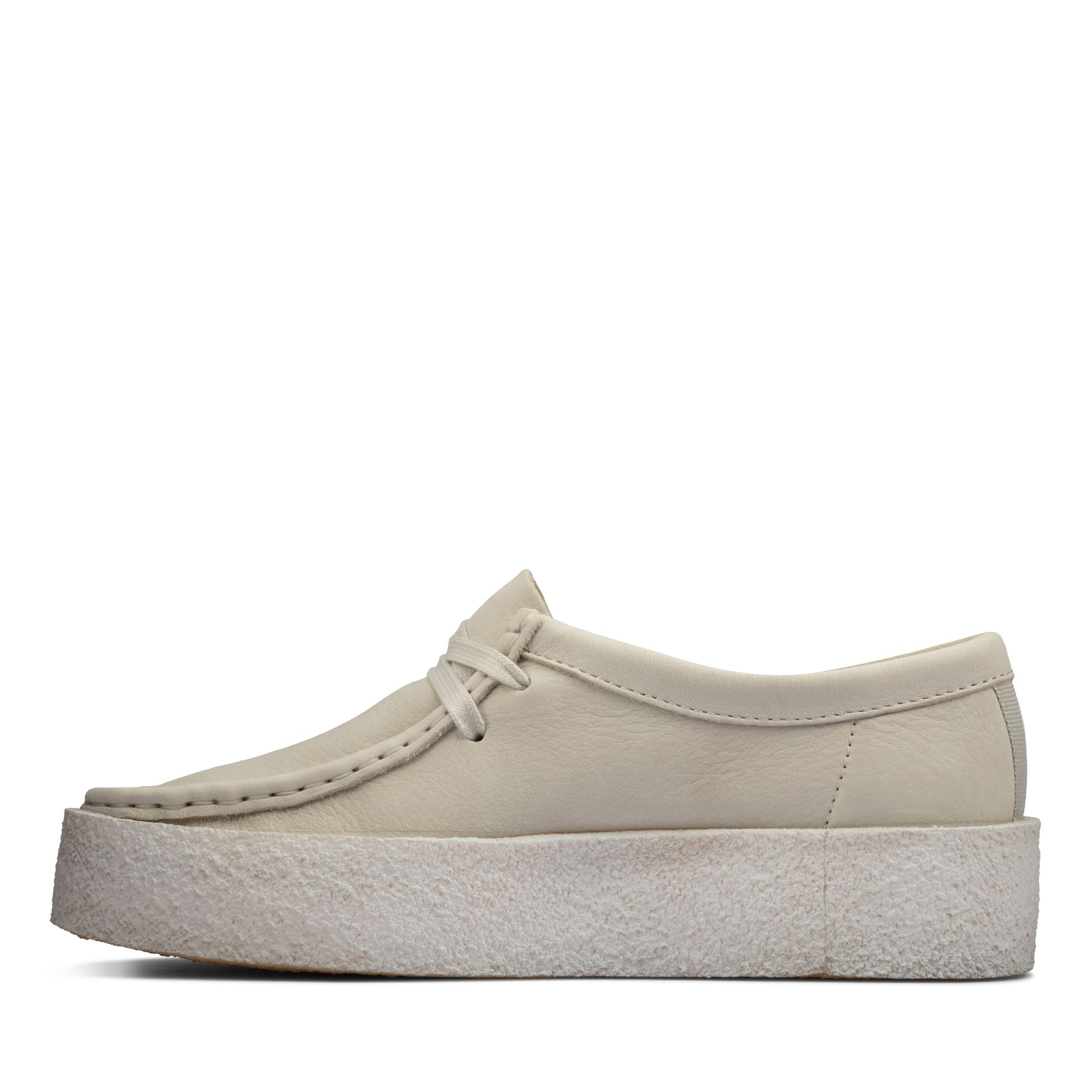 Women Wallabee Cup White Nubuck