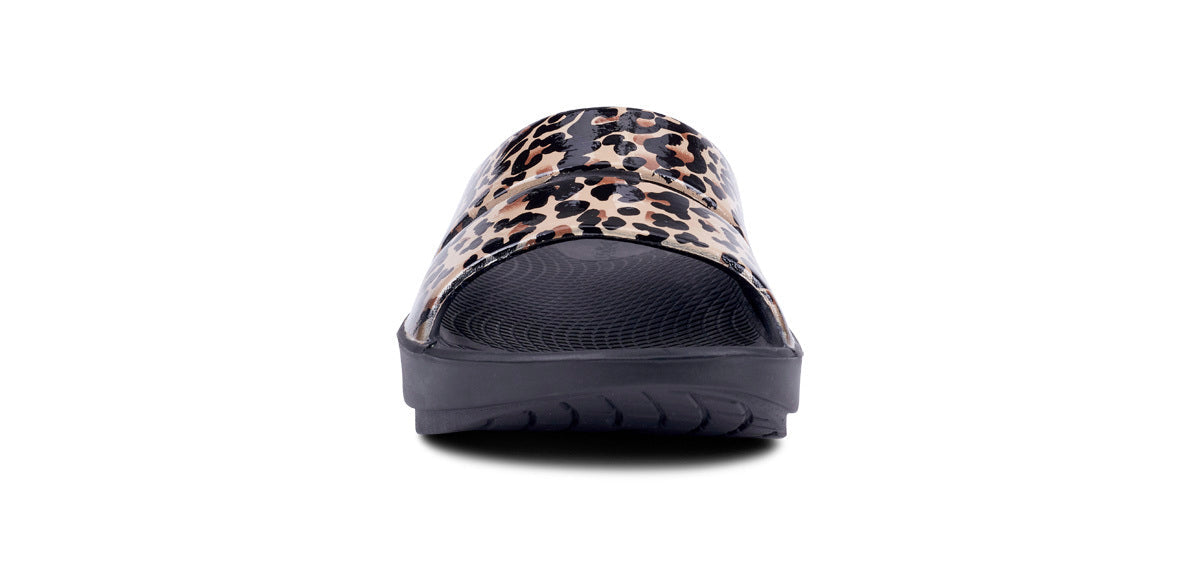 Women's OOahh Luxe Slide Sandal - Leopard