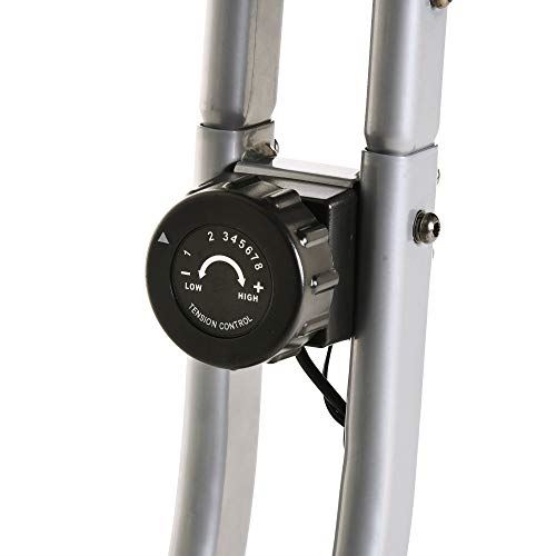 Exerpeutic Folding Magnetic Upright Exercise Bike