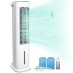 Evaporative Air Cooler with 50�� Oscillation, 1.3 Gal Water Tank and Remote Control