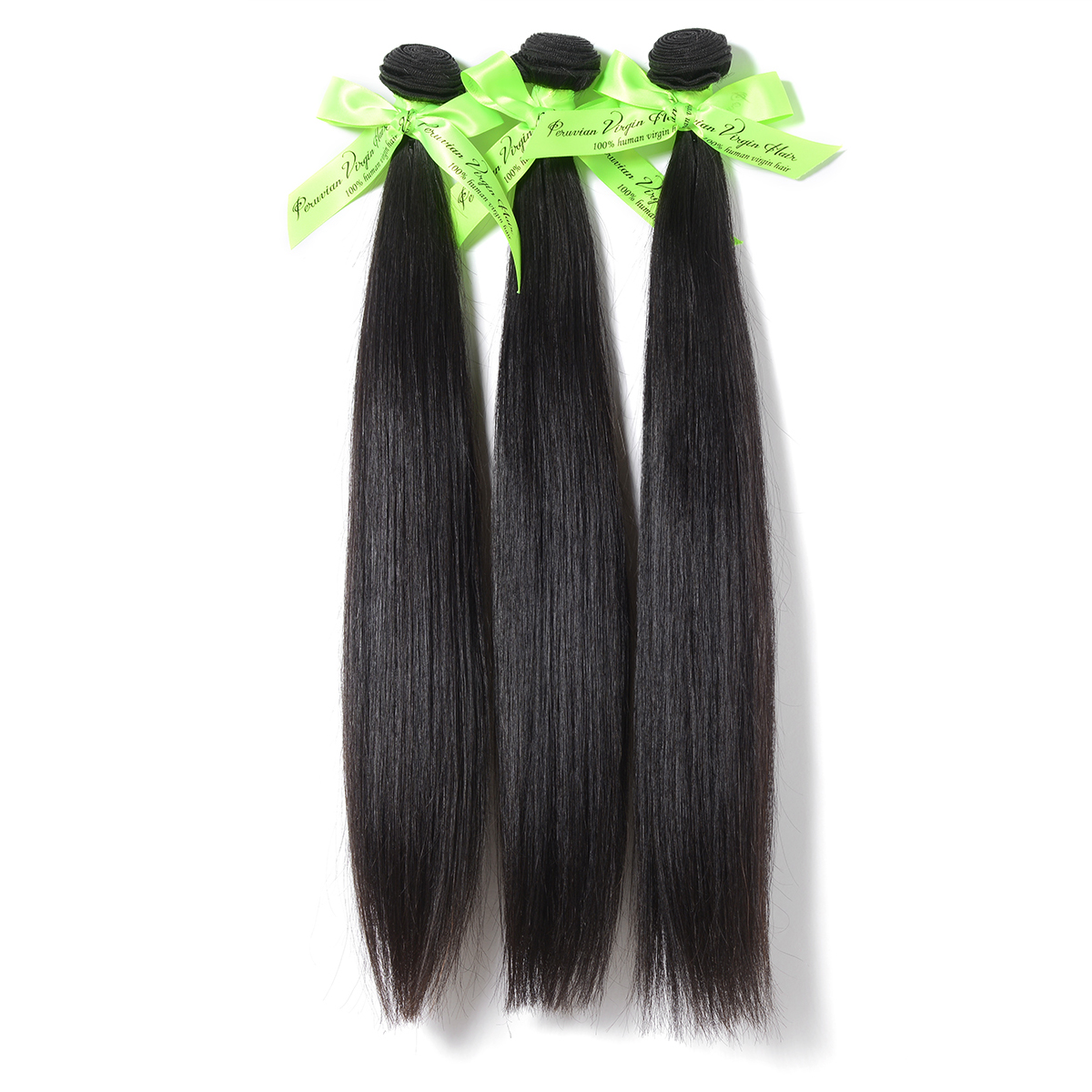 8A Unprocessed Mocha Hair Products 2pcs/lot Virgin Peruvian Hair Straight Hair 10-28 Natural Color C