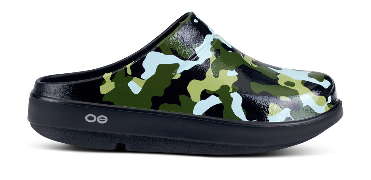 Women's OOcloog Limited Edition Clog - Jungle Camo (SALE)