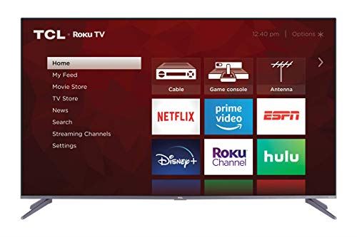 55-inch 5-Series 4K UHD Dolby Vision HDR QLED Roku Smart TV w/ 2021 Model