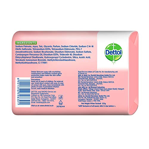 Dettol 护肤皂，125克（4包）