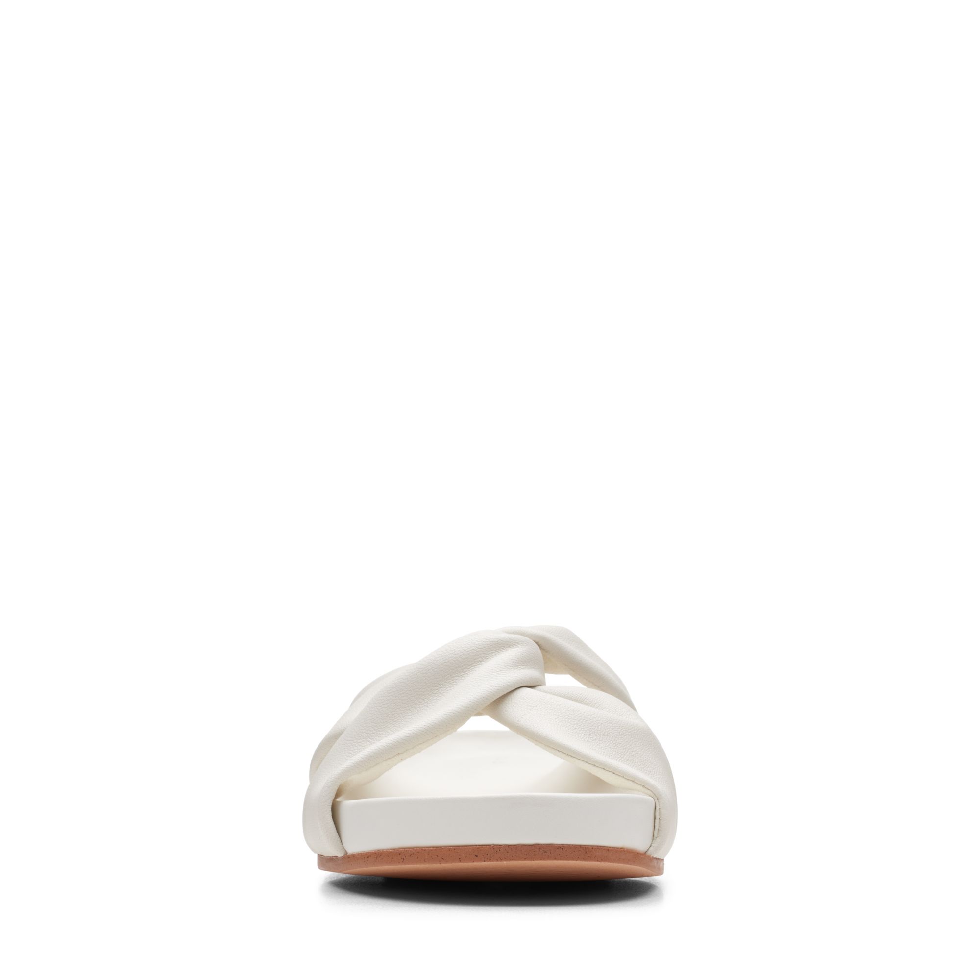 Women Sandals Pure Twist White Leather