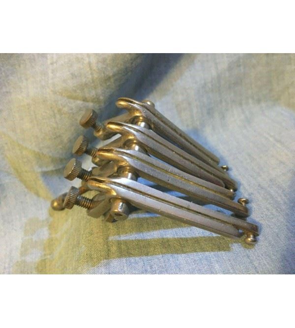 1920’s Oettinger 4 String Banjo Tailpiece