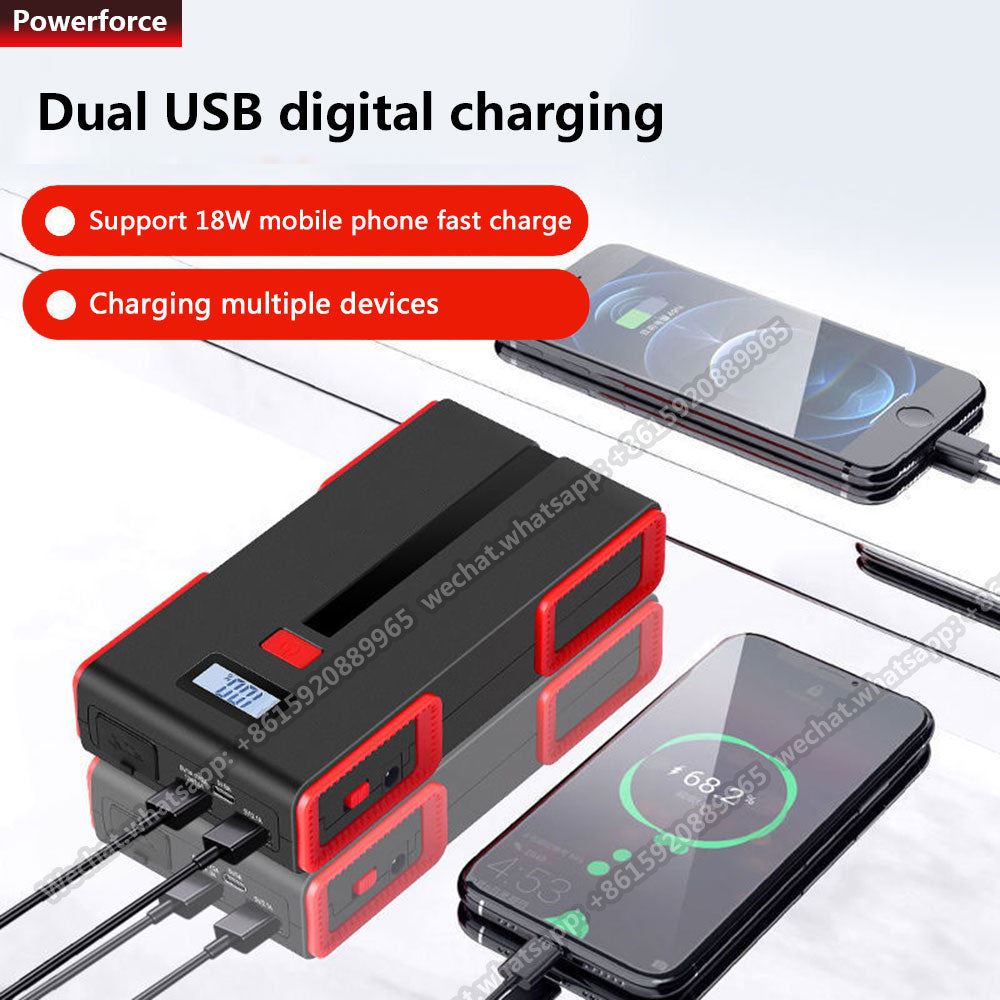 2000A Car Jump Starter Power Bank Starting Device Diesel Petrol Car Battery Charger