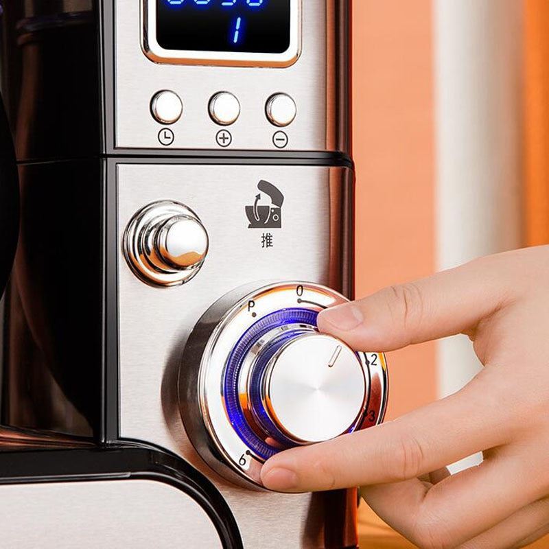 Dough Mixer Food Mixer Kneading Machine Home ELD Display High Power Multifunction Stainless Steel Bowl