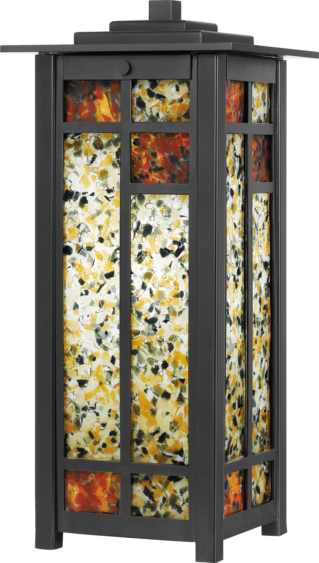 Quoizel Levan Table Lamp Earth Black 1 Light