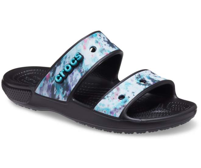 Classic Crocs Tie-Dye Graphic Sandal