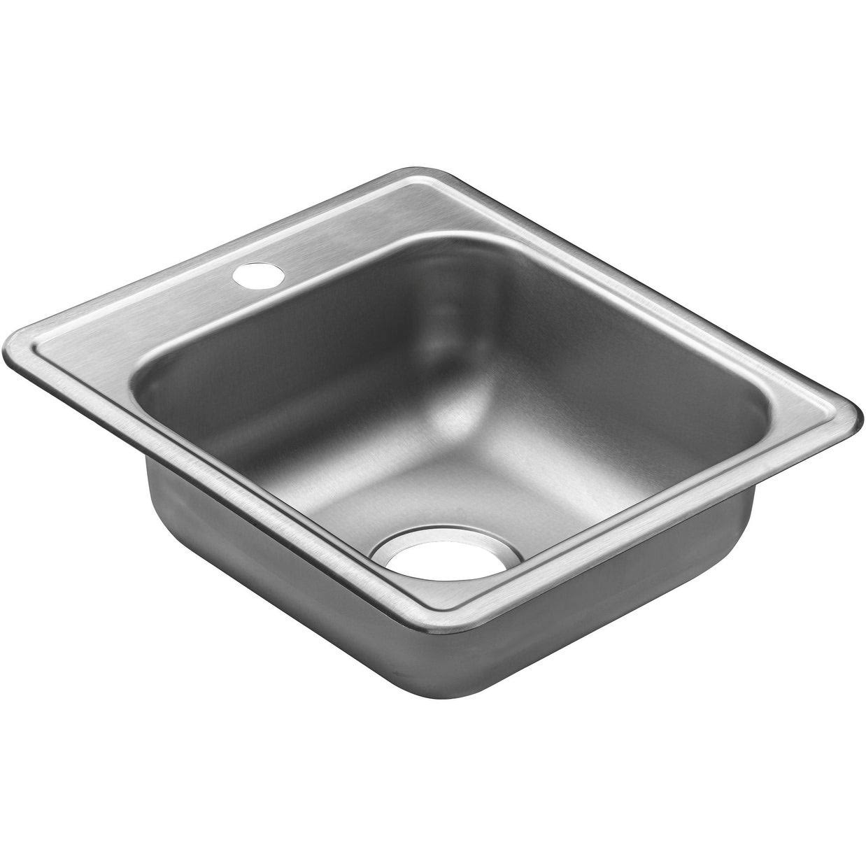 PROFLO PFSR171961 Bealeton 17x22 Drop in Single Basin Stainless - Stainless Steel