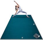 Gorilla Mats Premium Extra Large Yoga Mat �C 9�� x 6�� x 8mm Extra Thick & Ultra Comfortable, Non-Toxic, Non-Slip
