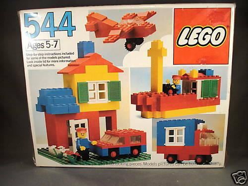 1983 Lego set 544 Basic Building Set