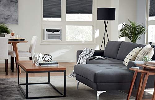 12,000 BTU 115V Window-Mounted Compact Air Conditioner with Remote Control