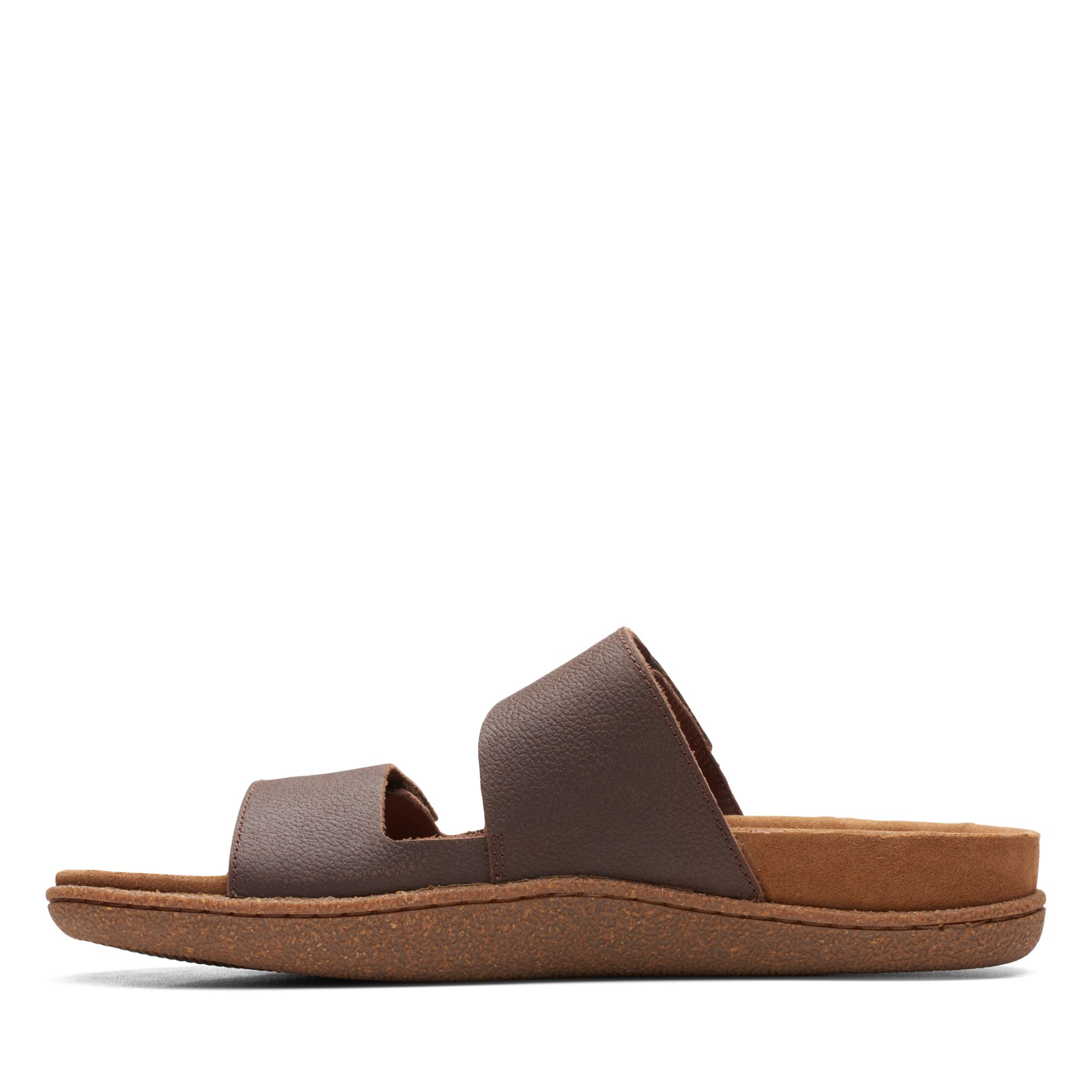Men Sandals Pilton Strap Brown Nubuck