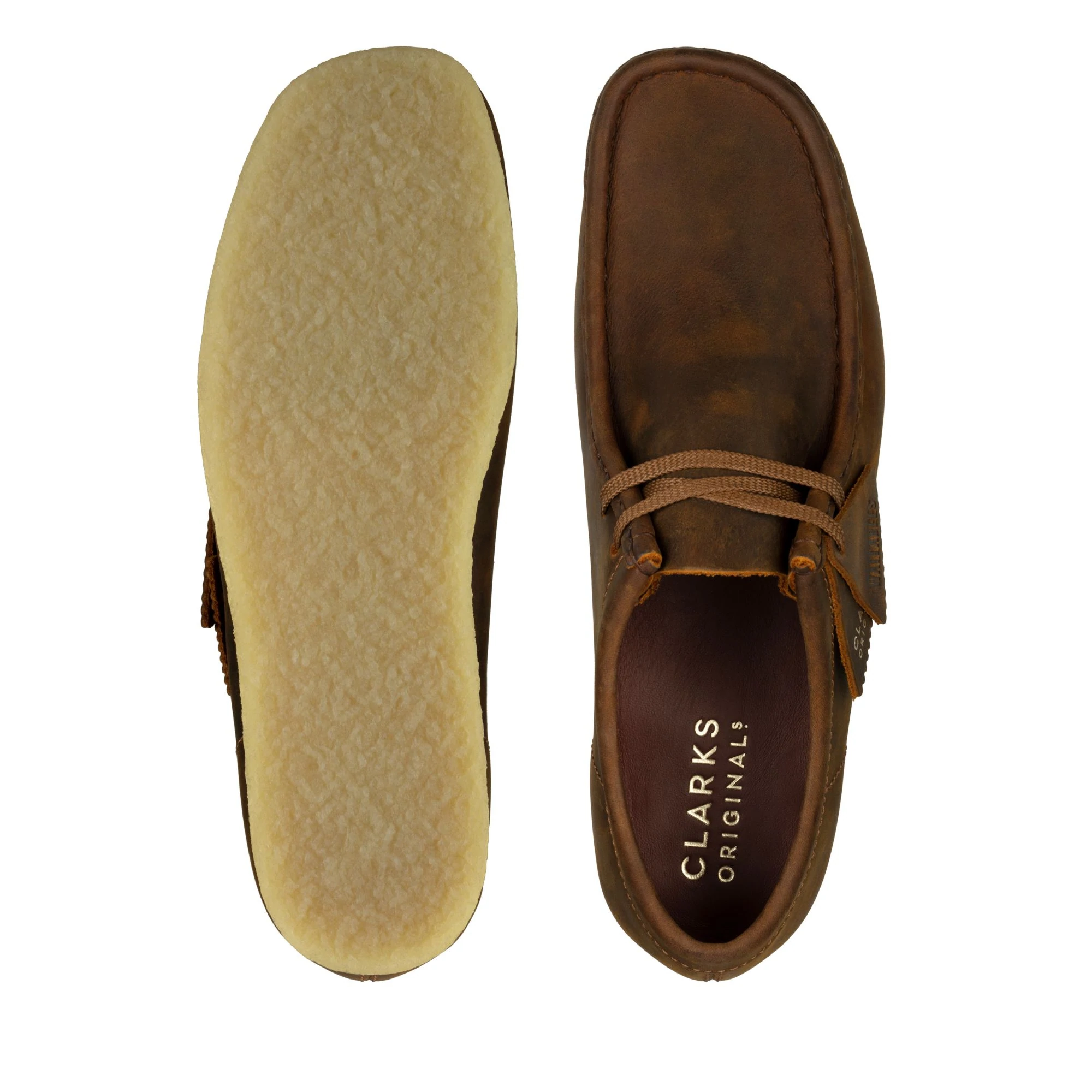 Men wallabee-beeswax