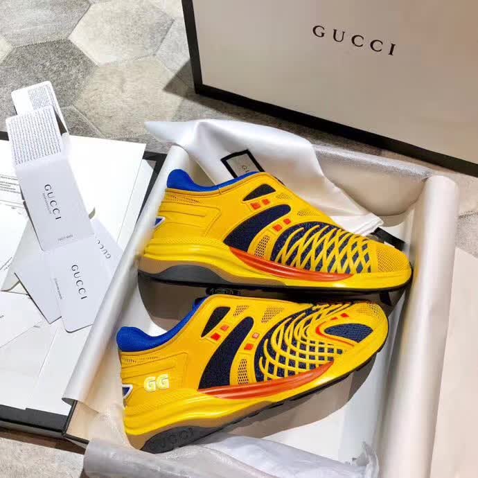 20秋季最新专柜款-古驰Gucci最新Ultrapace系列情侣款运动鞋，再推革新之作，个个配色惊艳，亮相2020时装秀