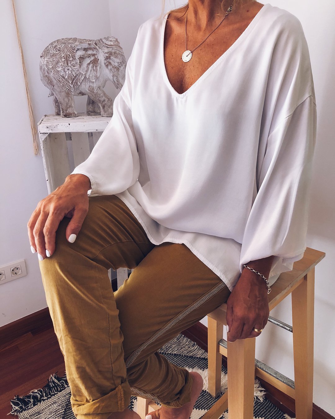 Grey Casual Cotton Shirts & Tops