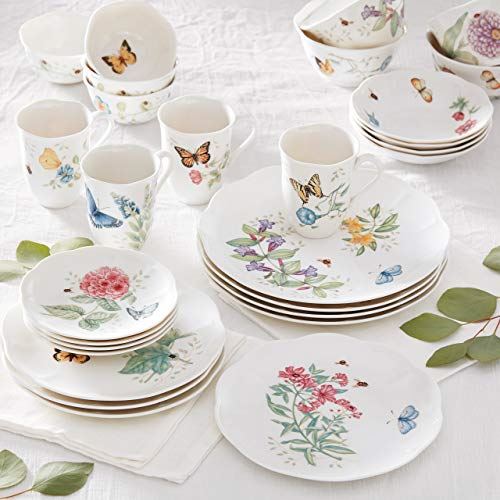 865075 Butterfly Meadow 28-Piece Dinnerware Set