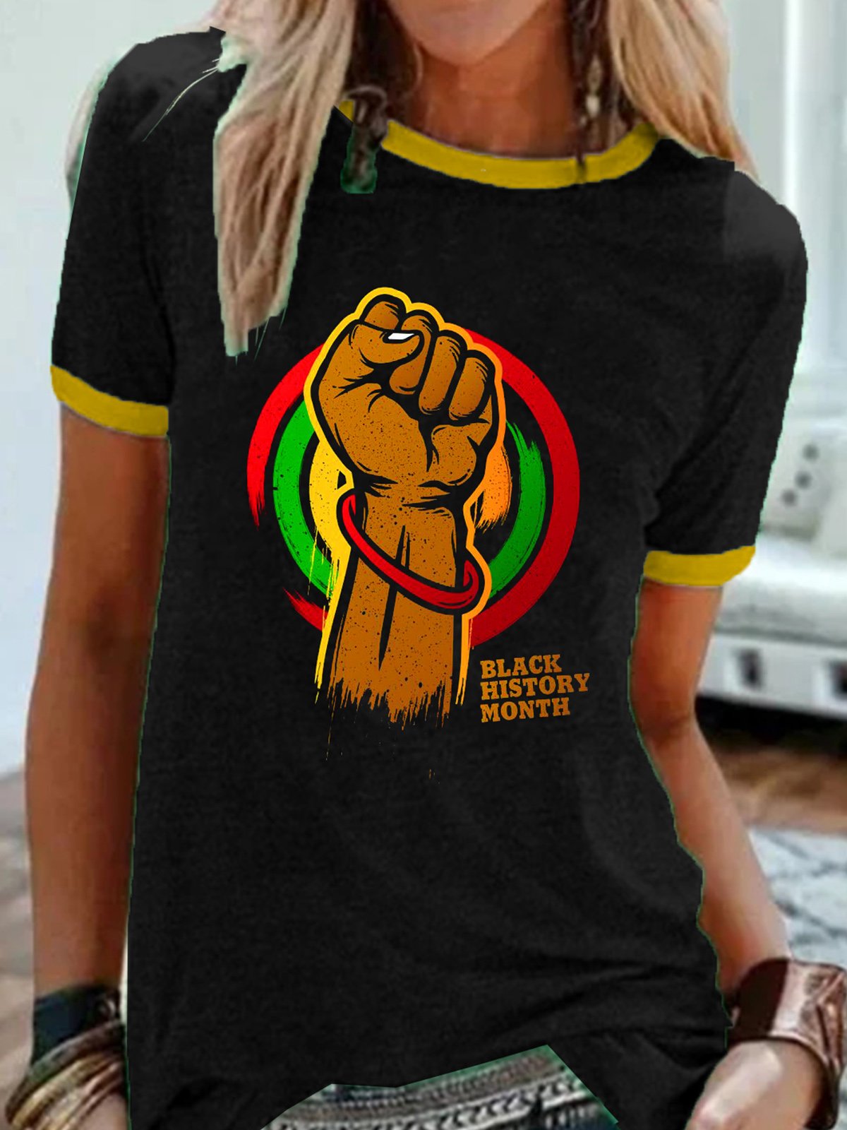 Black History Month Vintage People Short Sleeve Shirts & Tops