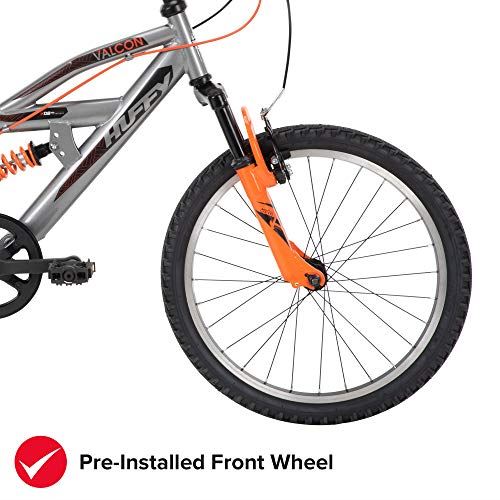 20��� Boy��s Full Suspension Mountain Bike, 6 Speed, Quick Connect Assembly