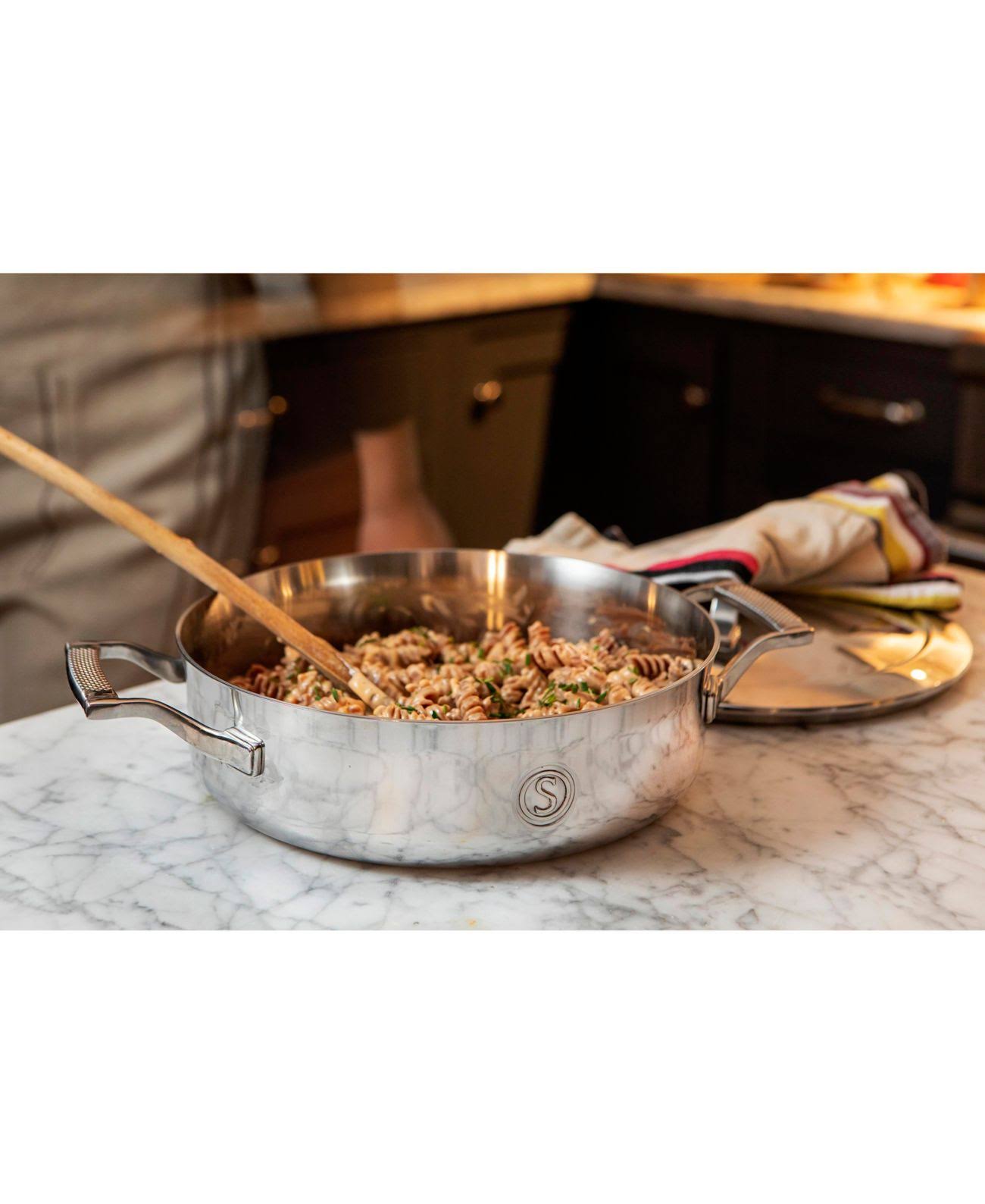 Saveur Selects Voyage Series Tri-Ply Stainless Steel 10-pc. Cookware Set