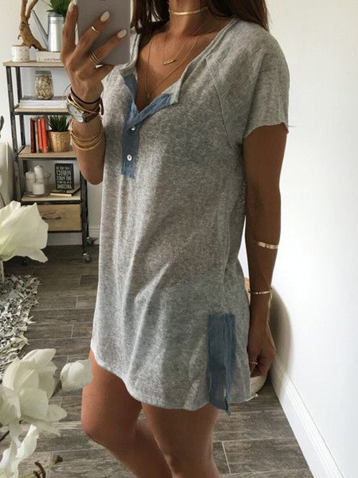 Short Sleeve Casual Shirts & Tops