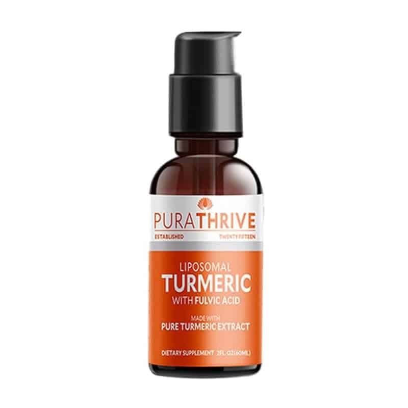PuraTHRIVE Turmeric 2oz Bottle