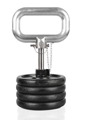 StrengthTools Plate Loaded Kettlebell for Home Gym, Men and Woman Workout Equipment