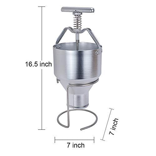 6 Adjustable Thicknesses Mini Donut Maker, Home Commercial Use