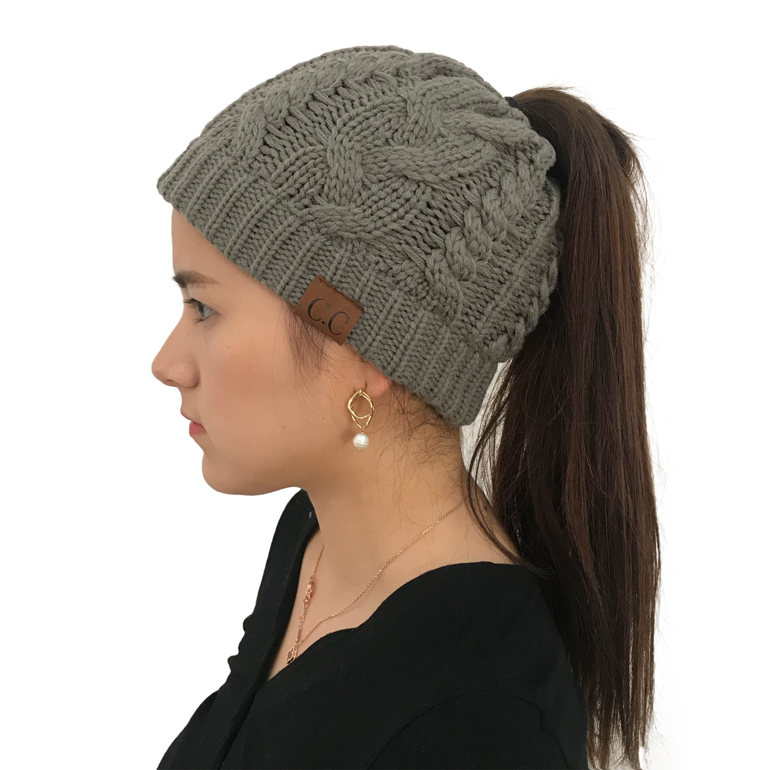 Twist knitting Horsetail