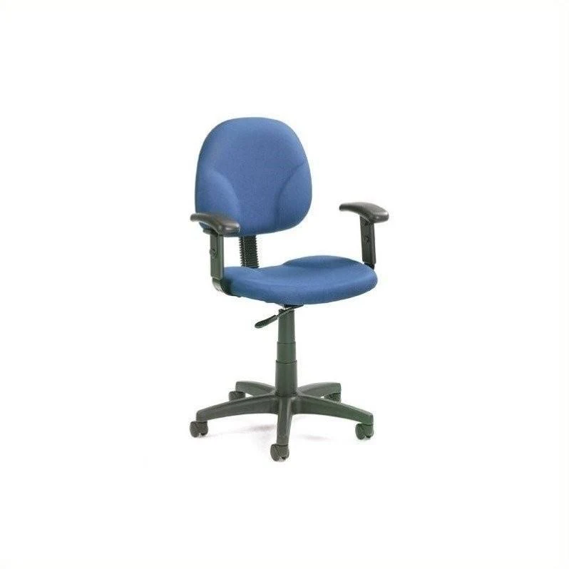 Boss B9091-BY Diamond Task Chair with Adjustable Arms, Burgundy