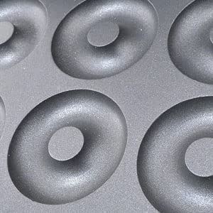 110V Nonstick Waffle Electric 9pcs Mini Doughnut Baker Donut Maker Machine