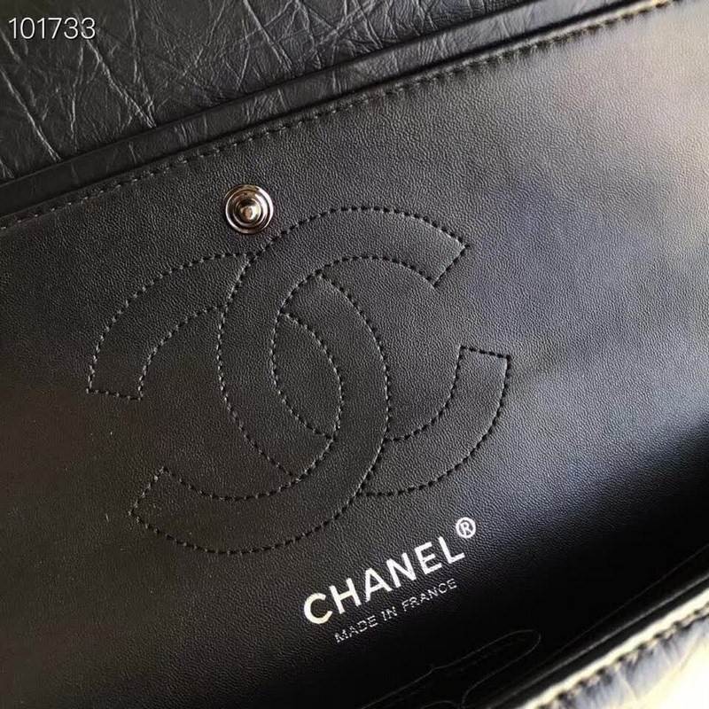 high quality handbag 119024 genuine leather flap bag 1112