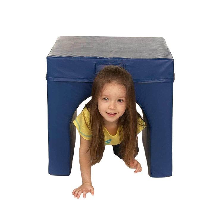 Foamnasium Tunnel Table Soft Play Red/Yellow