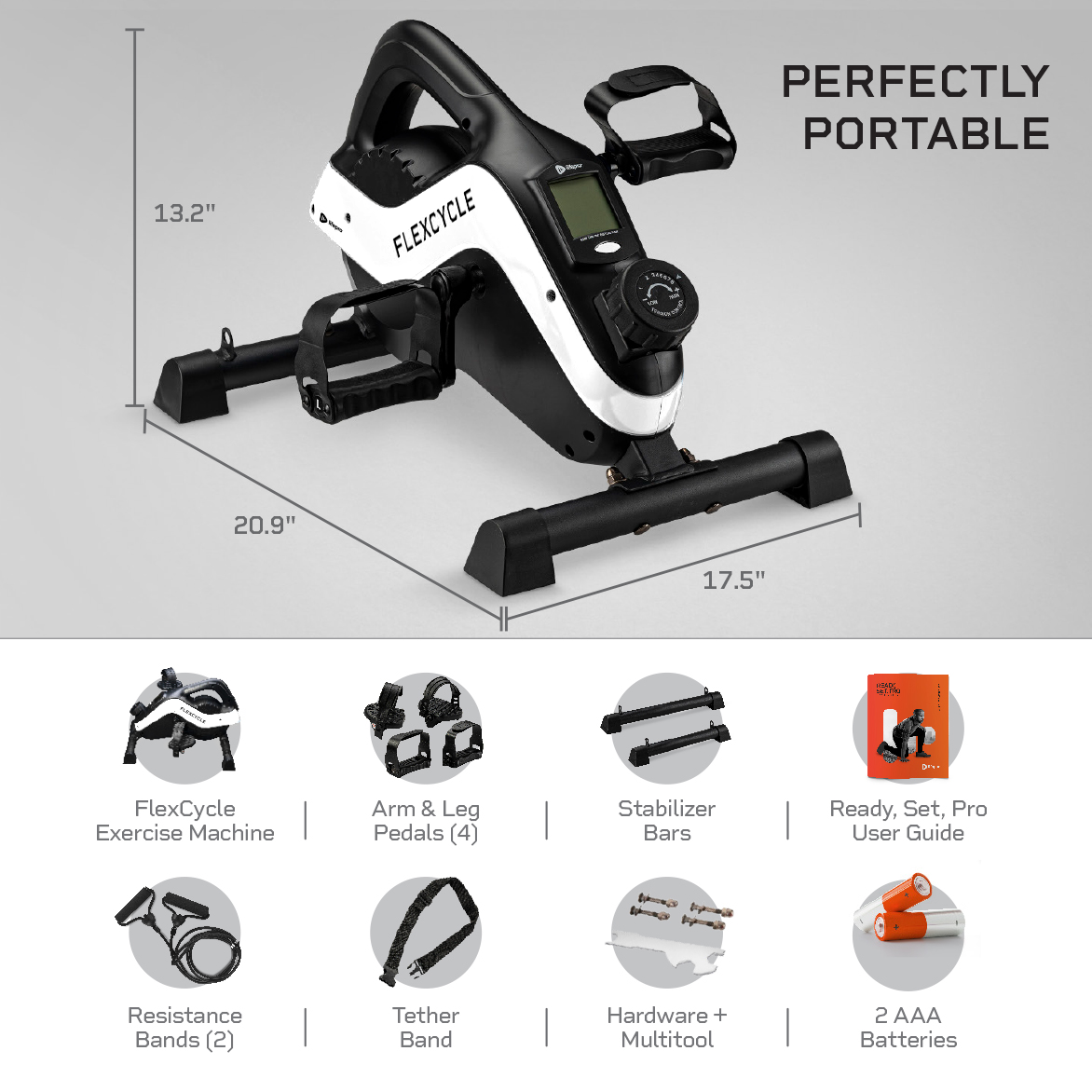 Lifepro FlexCycle Plus Exercise Bike