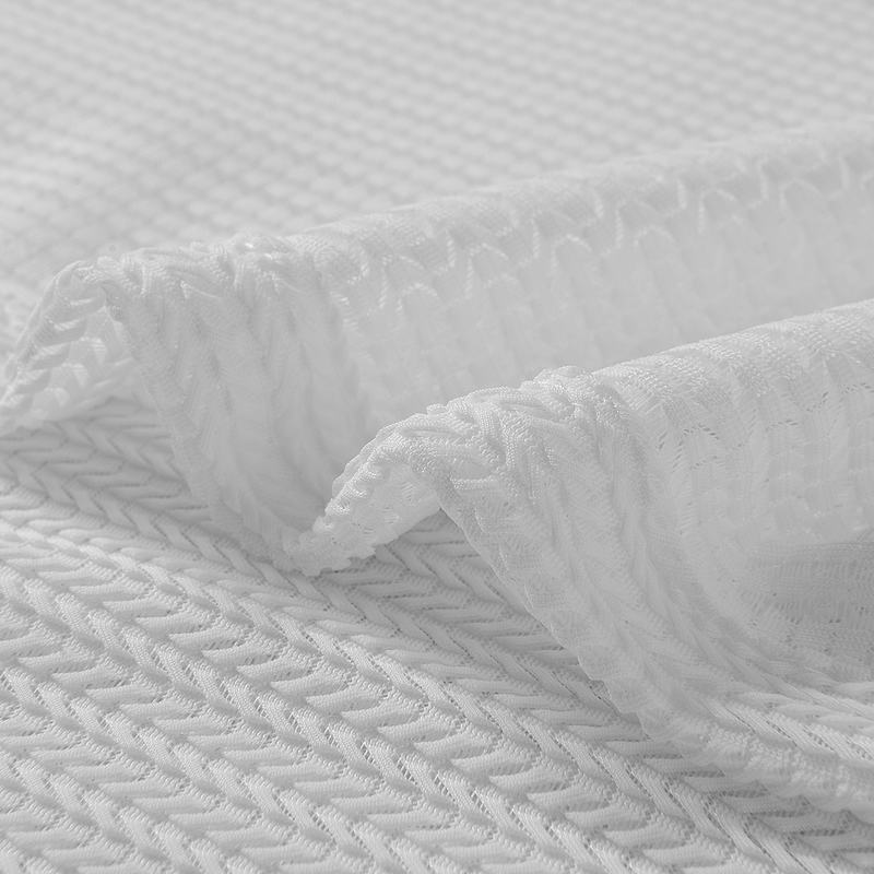 GENNY Hollow Mesh Polyester Fabric Swatch Refundable Order Amount Over $399